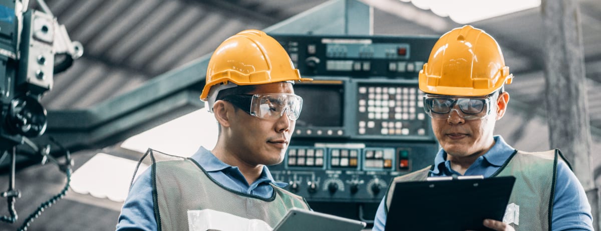 Functional Safety Engineers Working in Manufacturing Plant